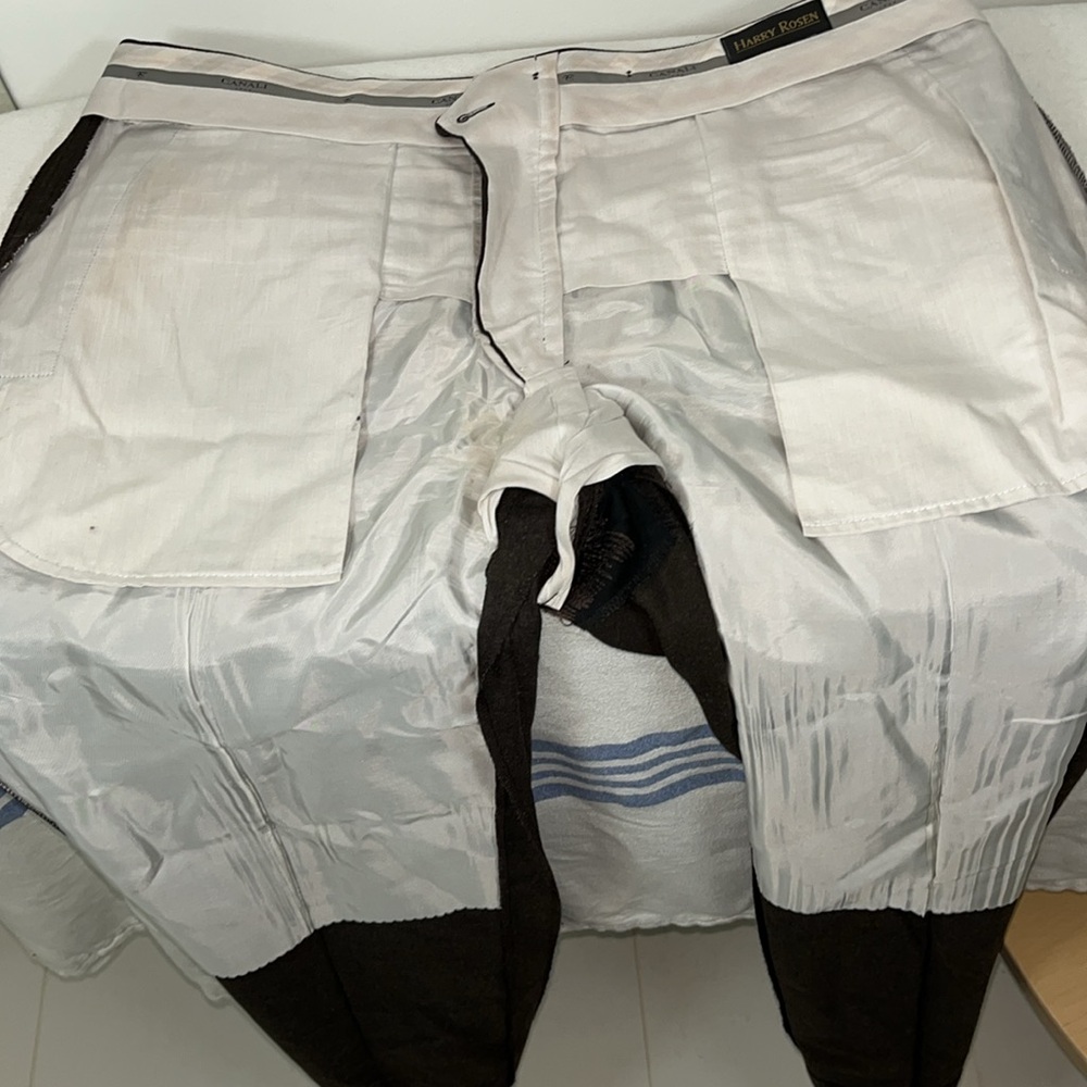 Canali Dress Pants Brown, VGUC, waist 37”, Inseam 30”. 100% Wool, made in Italy - Picture 11 of 16